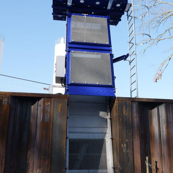 Wasserbehandlungsanlage Ruhmühle: Rechenanlage im Einlaufbauwerk