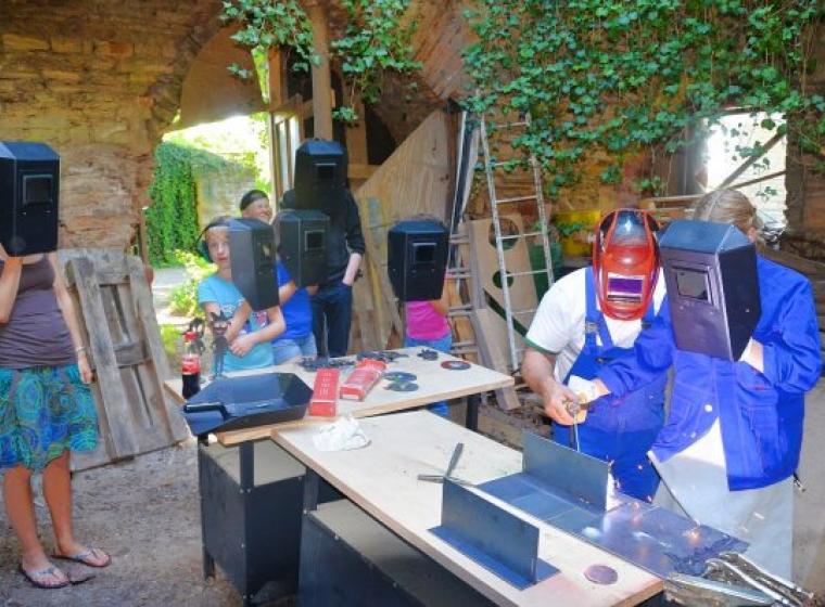 Kinderfreizeit aus Schloss Mansfeld